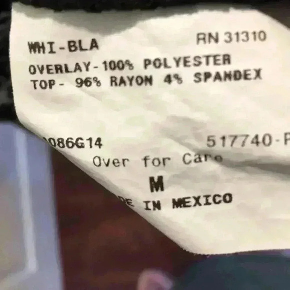 LAYERED iZ Byer peekaboo tank in black and… - Picture 5 of 5